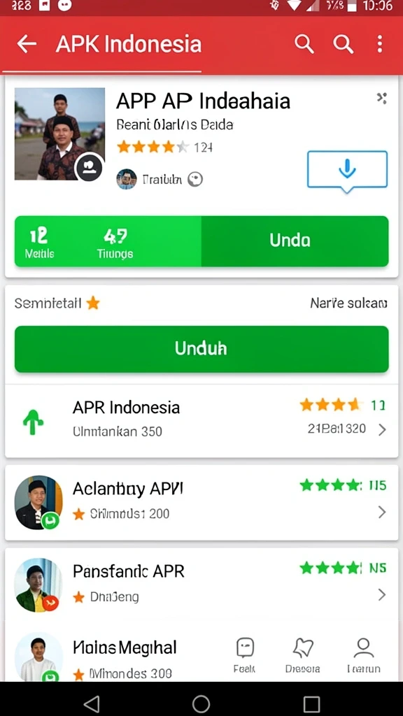 dewanusa - Tampilan antarmuka yang intuitif dan ramah pengguna.