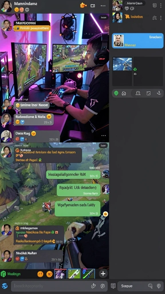 katawin - Screenshot menunjukkan tantangan harian yang menantang pemain.