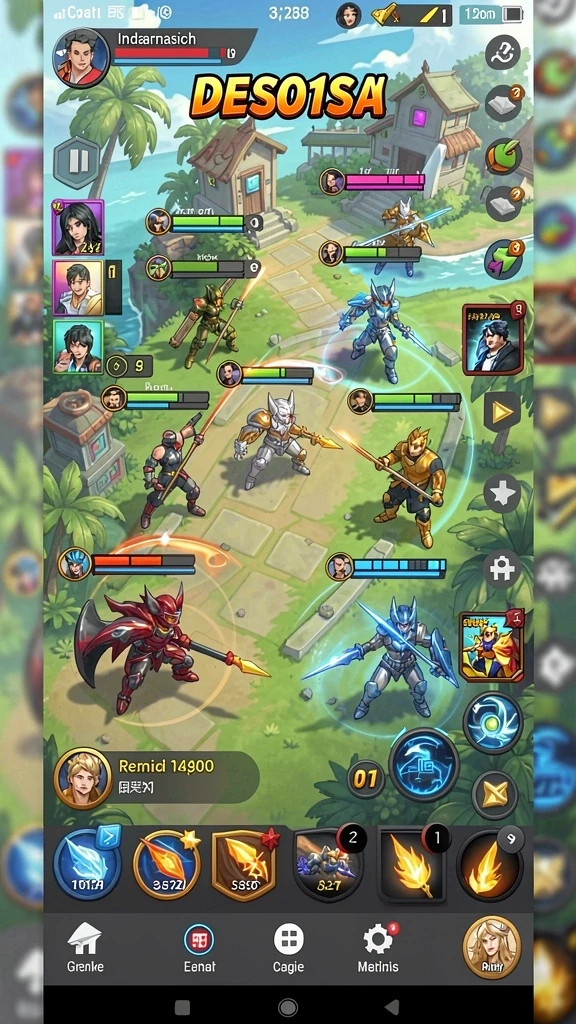 mpo303 - Tangkapan layar memperlihatkan item power-up yang dapat ditemukan.
